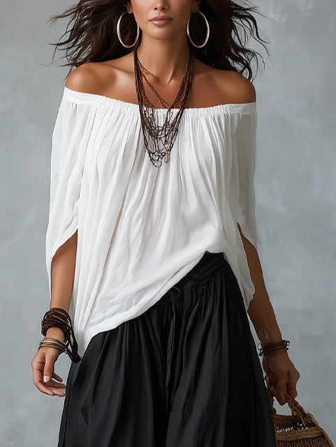 Women's Summer Off the Shoulder Top