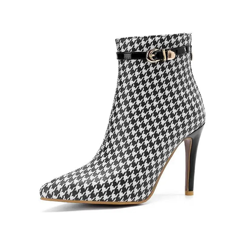 Sorelle Patterned Ankle Boot