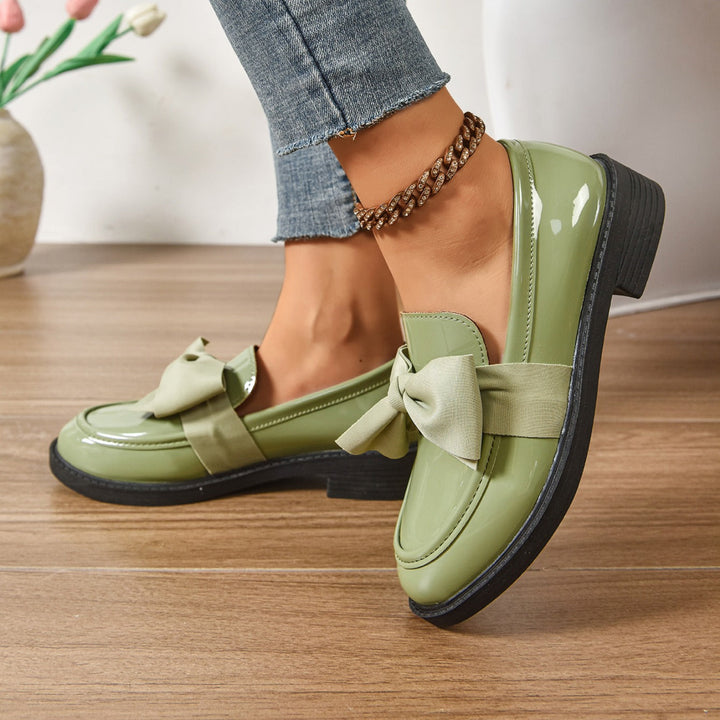 Women's Orthopedic Slip-On Bow Loafers