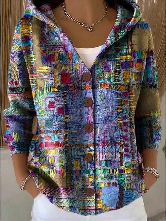 Women's Artistic Warm Long Cardigan