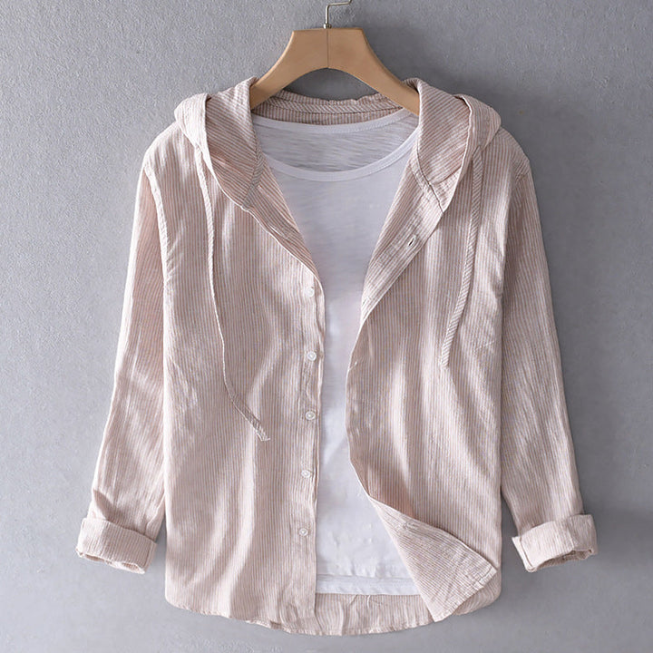 Women's Breezy Cotton-Linen Hoodie