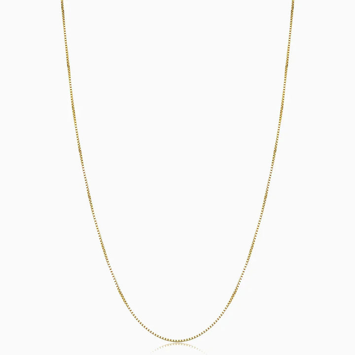 Bodega Box Necklace - Gold