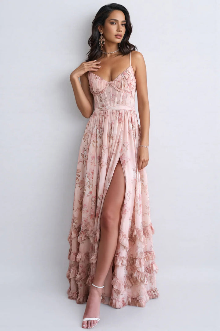 Women's Summer Elegant Flared Maxi Dress