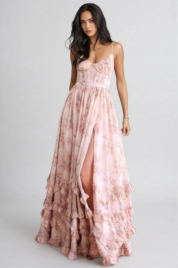 Women's Summer Elegant Flared Maxi Dress