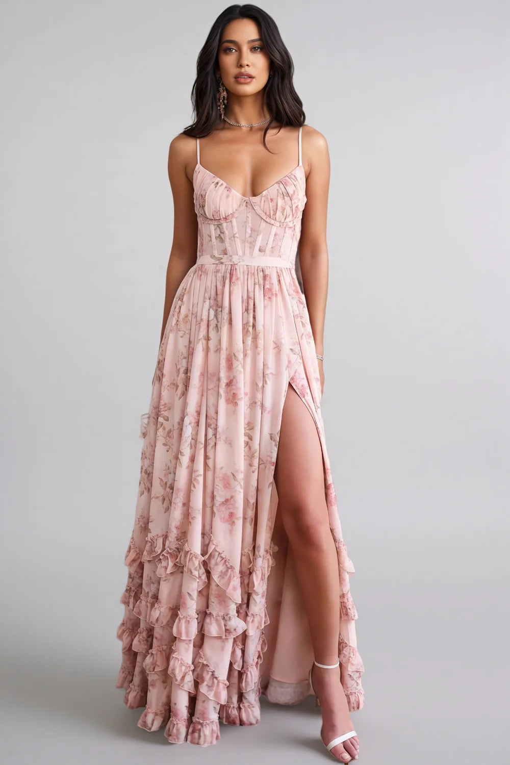 Women's Summer Elegant Flared Maxi Dress