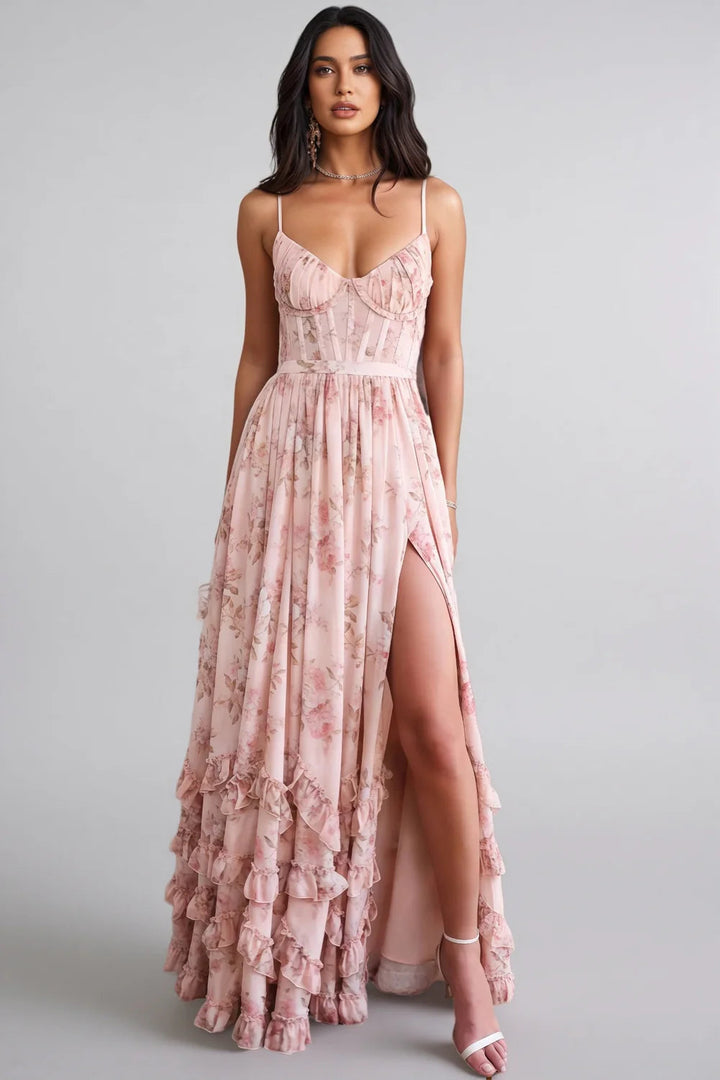 Women's Summer Elegant Flared Maxi Dress