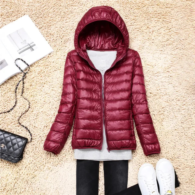 Lily | Women’s Stylish Hooded Winter Puffer Jacket