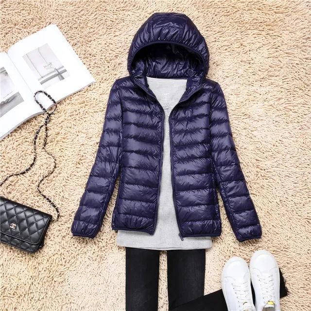 Lily | Women’s Stylish Hooded Winter Puffer Jacket