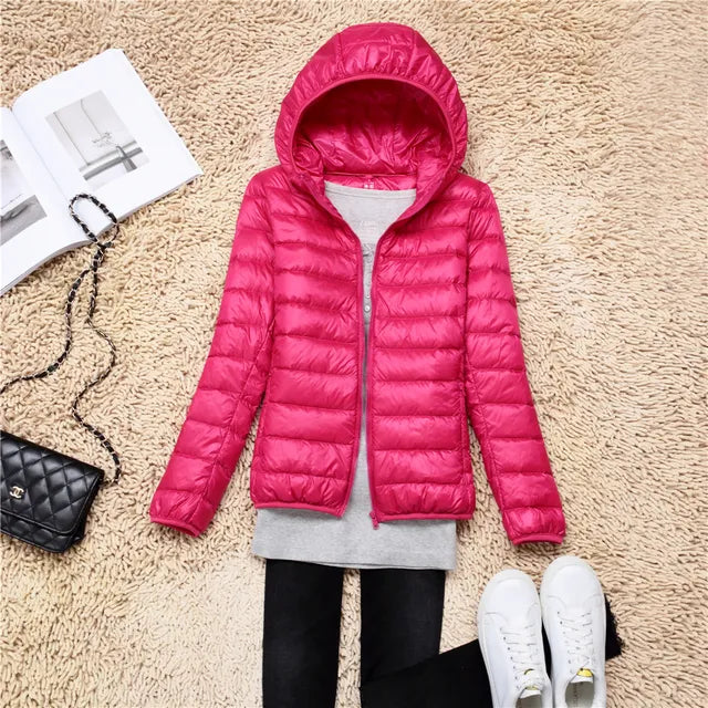 Lily | Women’s Stylish Hooded Winter Puffer Jacket