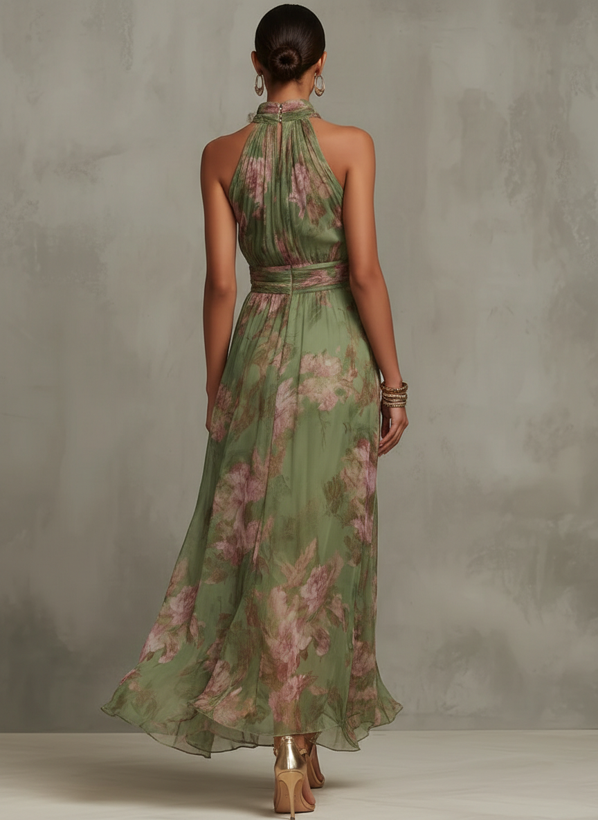 Katrina | Elegant Floral Maxi Dress