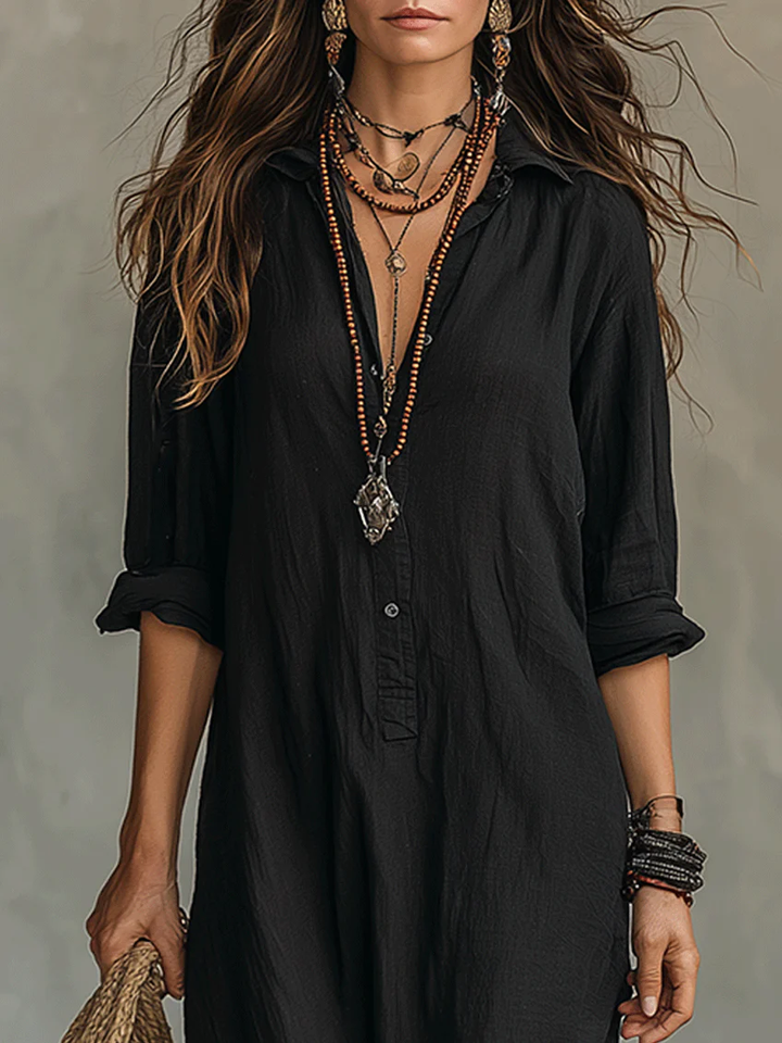Women's Flattering Silhouette Maxi Dress