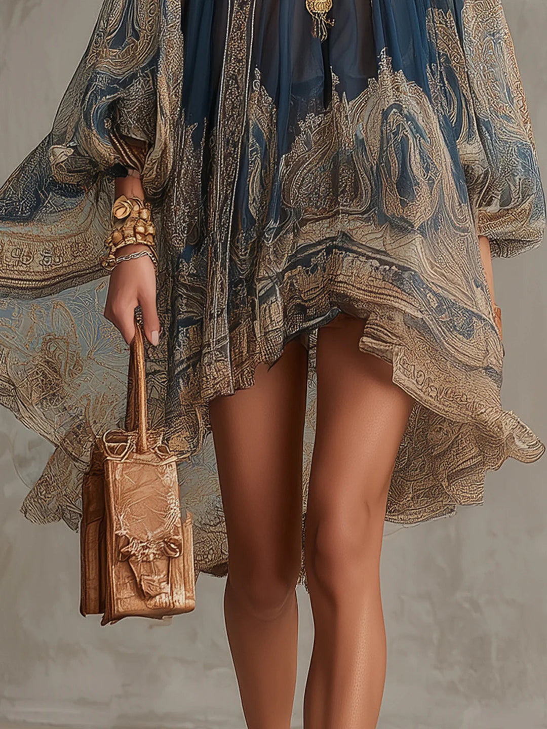 Women's Airy Asymmetric Dress