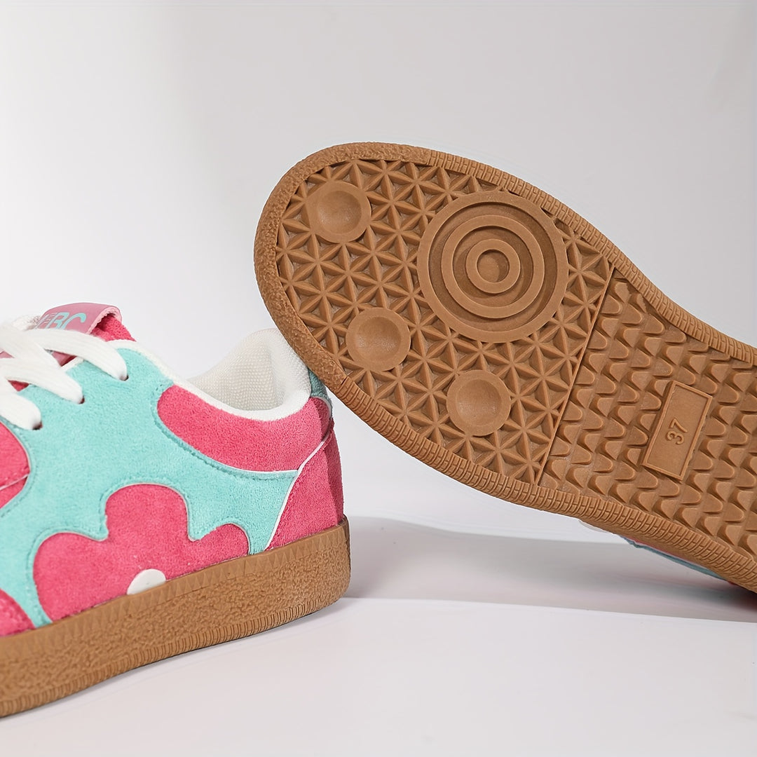Women's Color Block Casual Sneakers