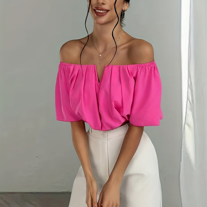 Women's Off-The-Shoulder Summer Blouse