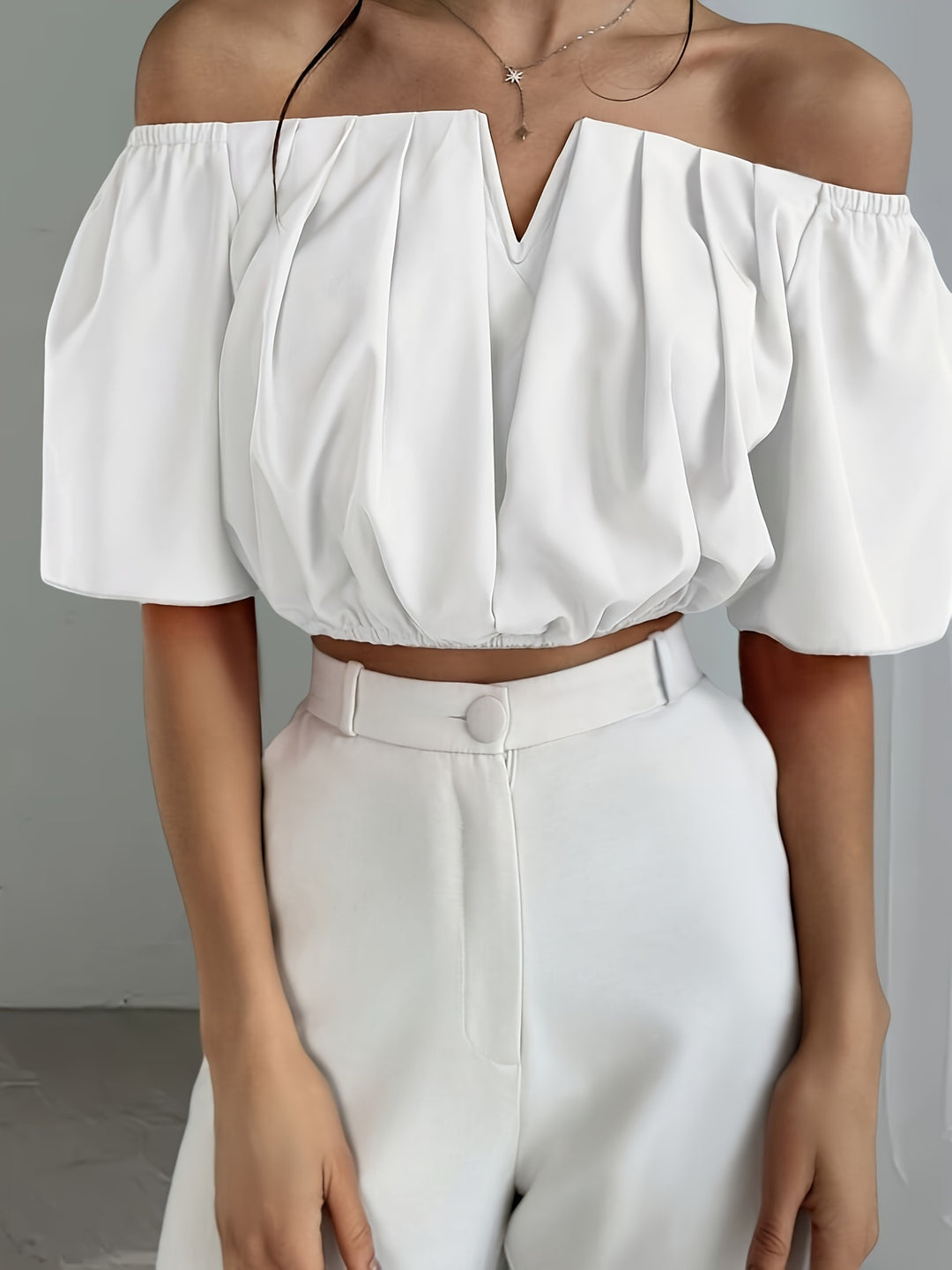 Women's Off-The-Shoulder Summer Blouse
