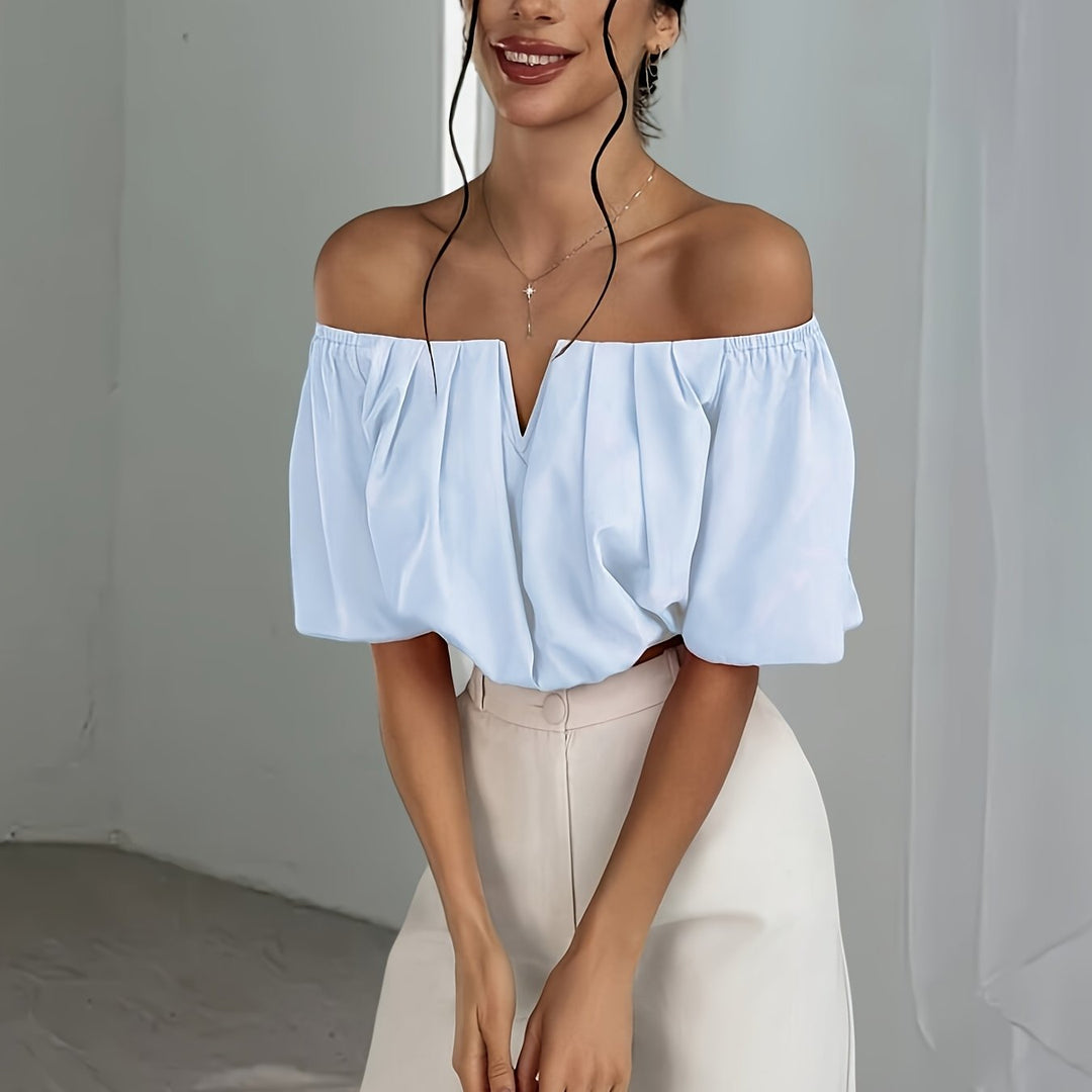 Women's Off-The-Shoulder Summer Blouse