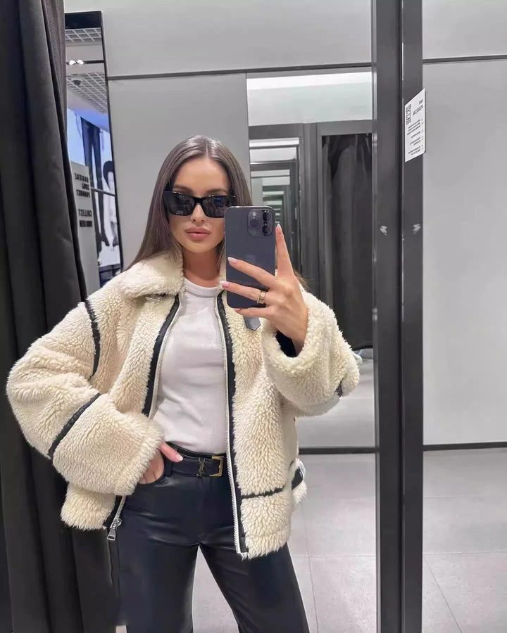 Josefina | Soft and warm teddy coat