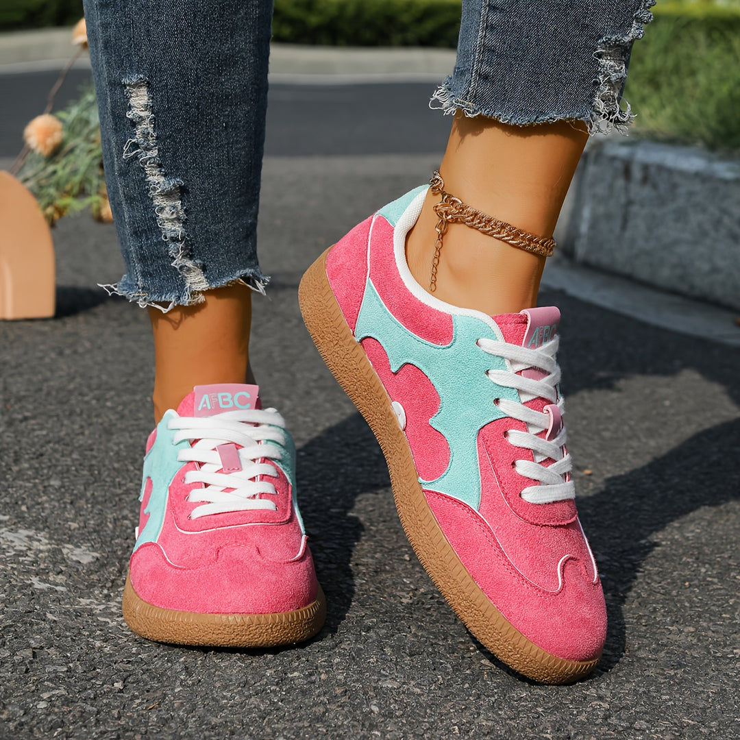Women's Color Block Casual Sneakers