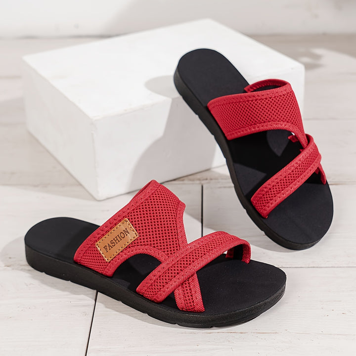 Women's Breathable Mesh Flat Soled Sandals