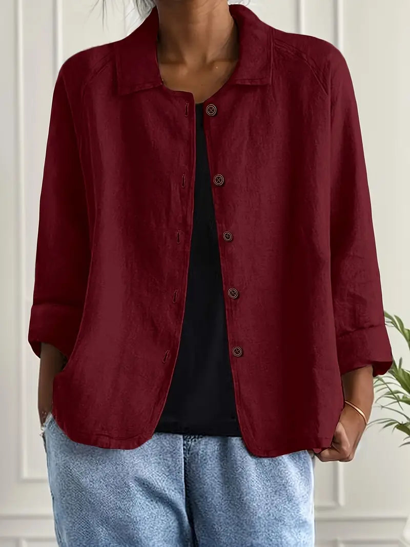 Women's Soft Casual Cotton Top