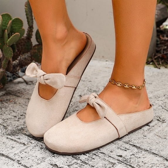 Minaya - Bow Strap Mule Clogs