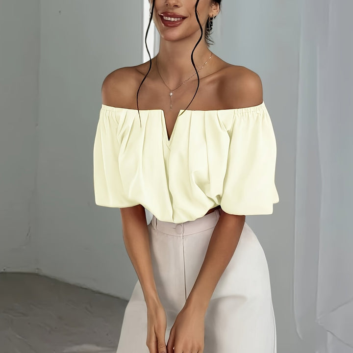 Women's Off-The-Shoulder Summer Blouse