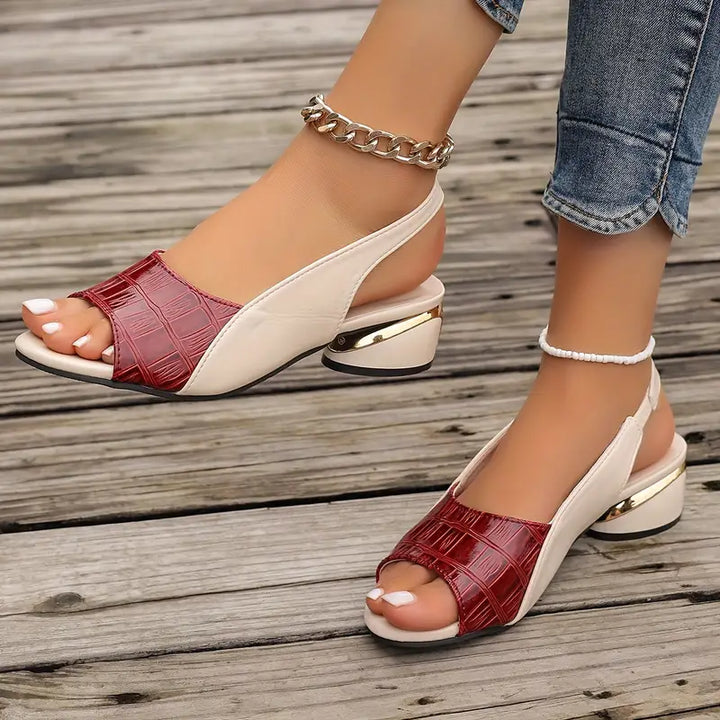 MAFIN - ELEGANT BLOCK SANDALS