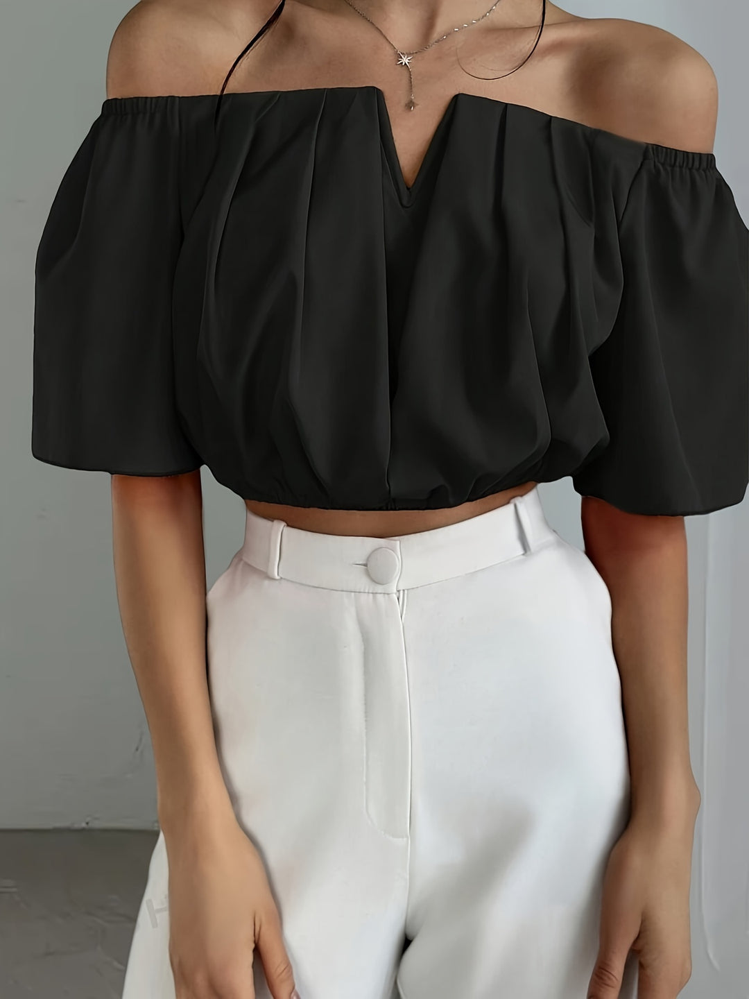 Women's Off-The-Shoulder Summer Blouse