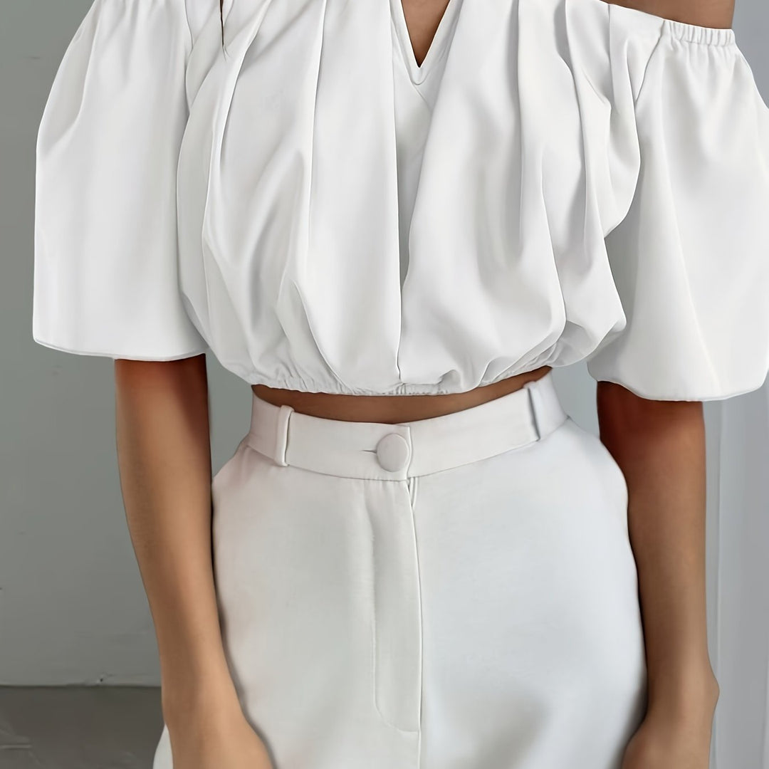 Women's Off-The-Shoulder Summer Blouse