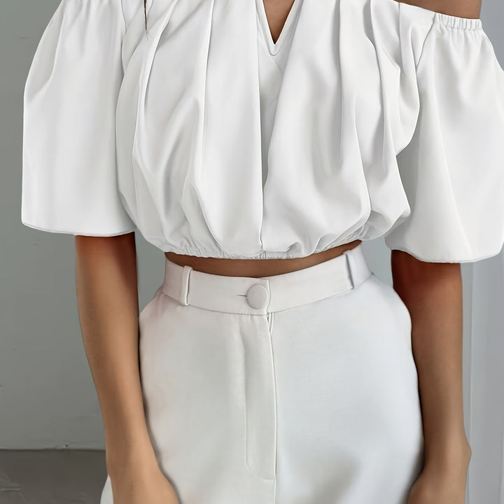 Women's Off-The-Shoulder Summer Blouse