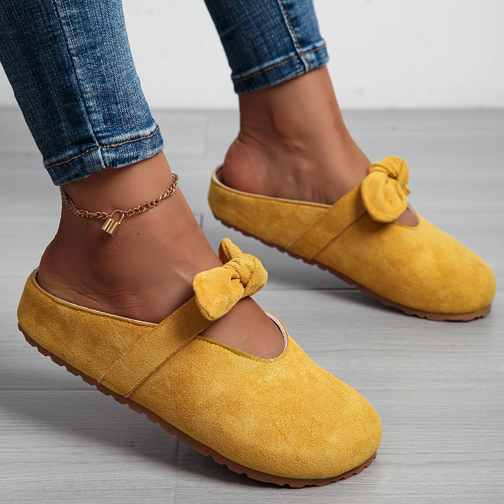 Minaya - Bow Strap Mule Clogs