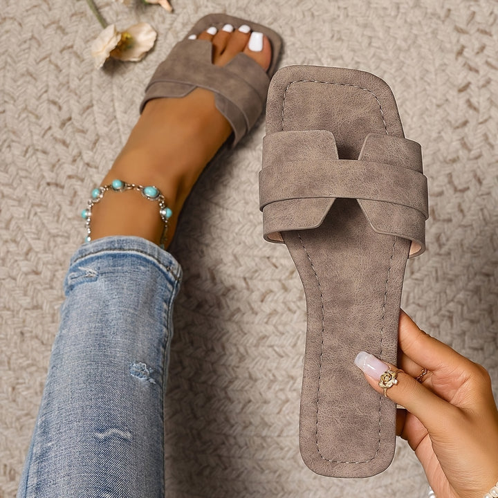 Women's Casual Slip-On Slide Sandals