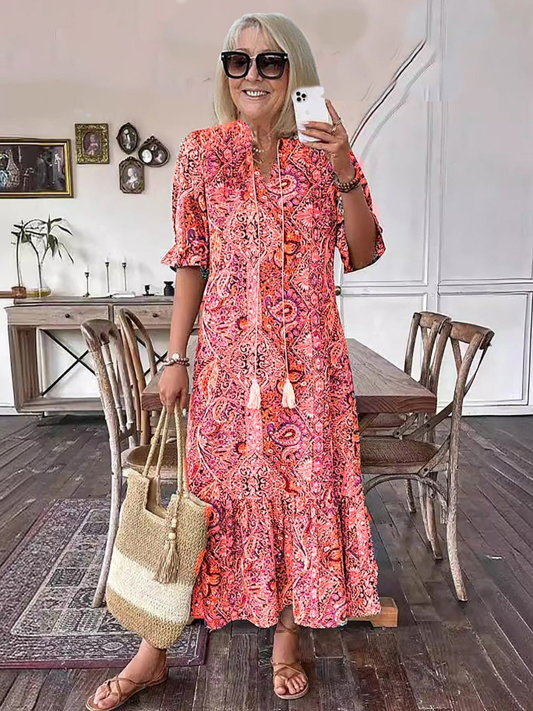 Gene | Bohemian Elegance Dress