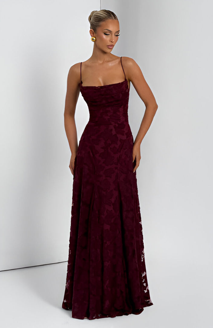 Eloisa Lace Corset Maxi Dress