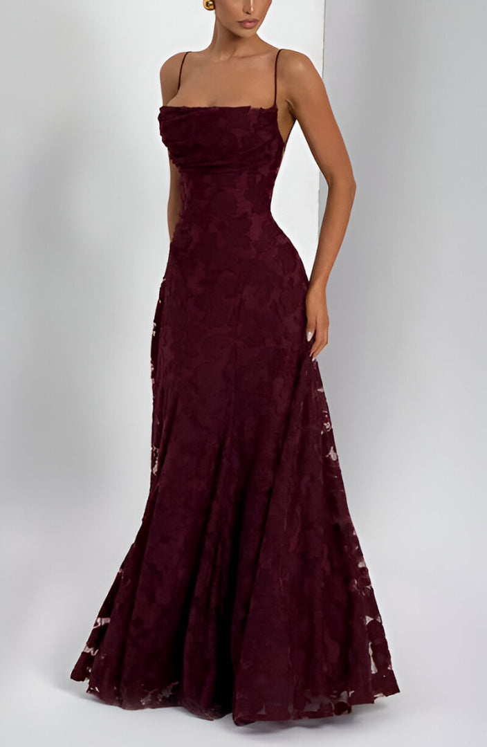 Eloisa Lace Corset Maxi Dress