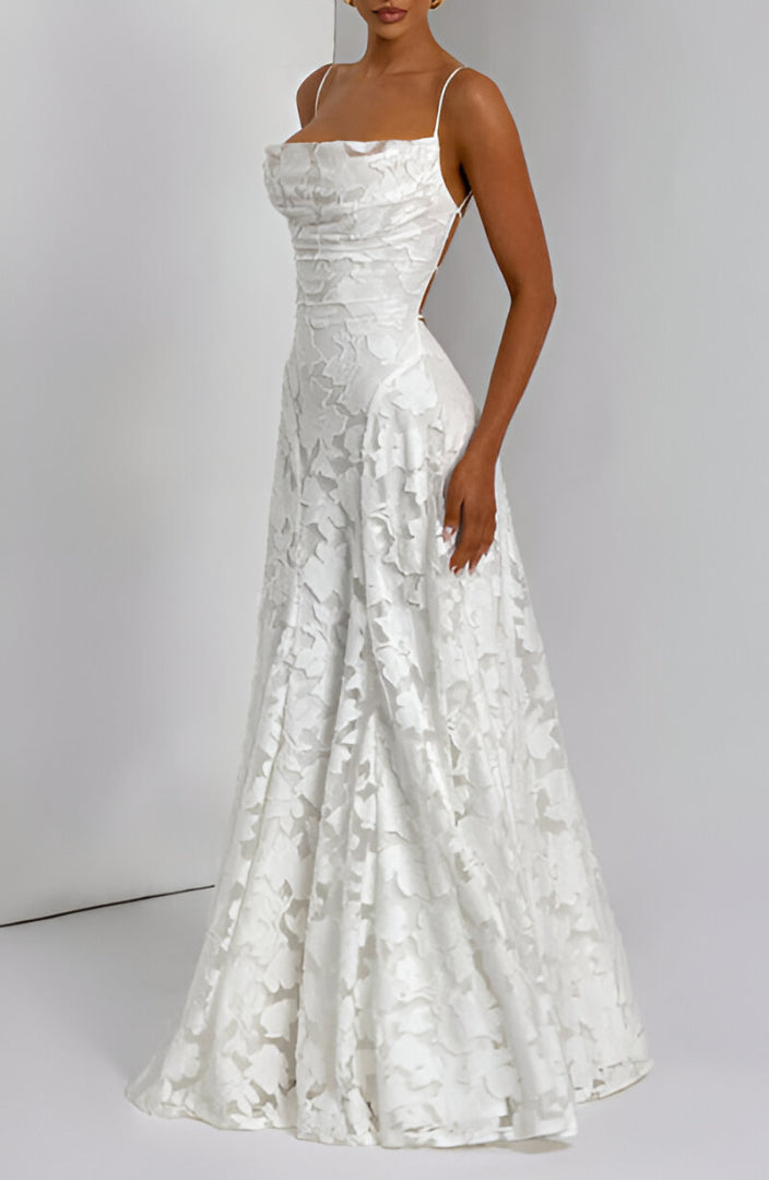 Eloisa Lace Corset Maxi Dress