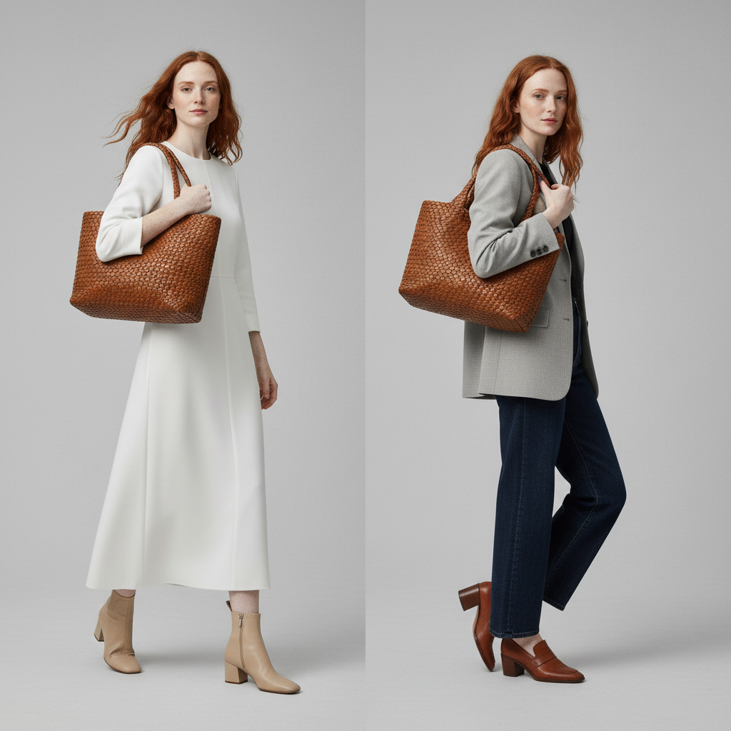 Women's Handcrafted Leather Tote