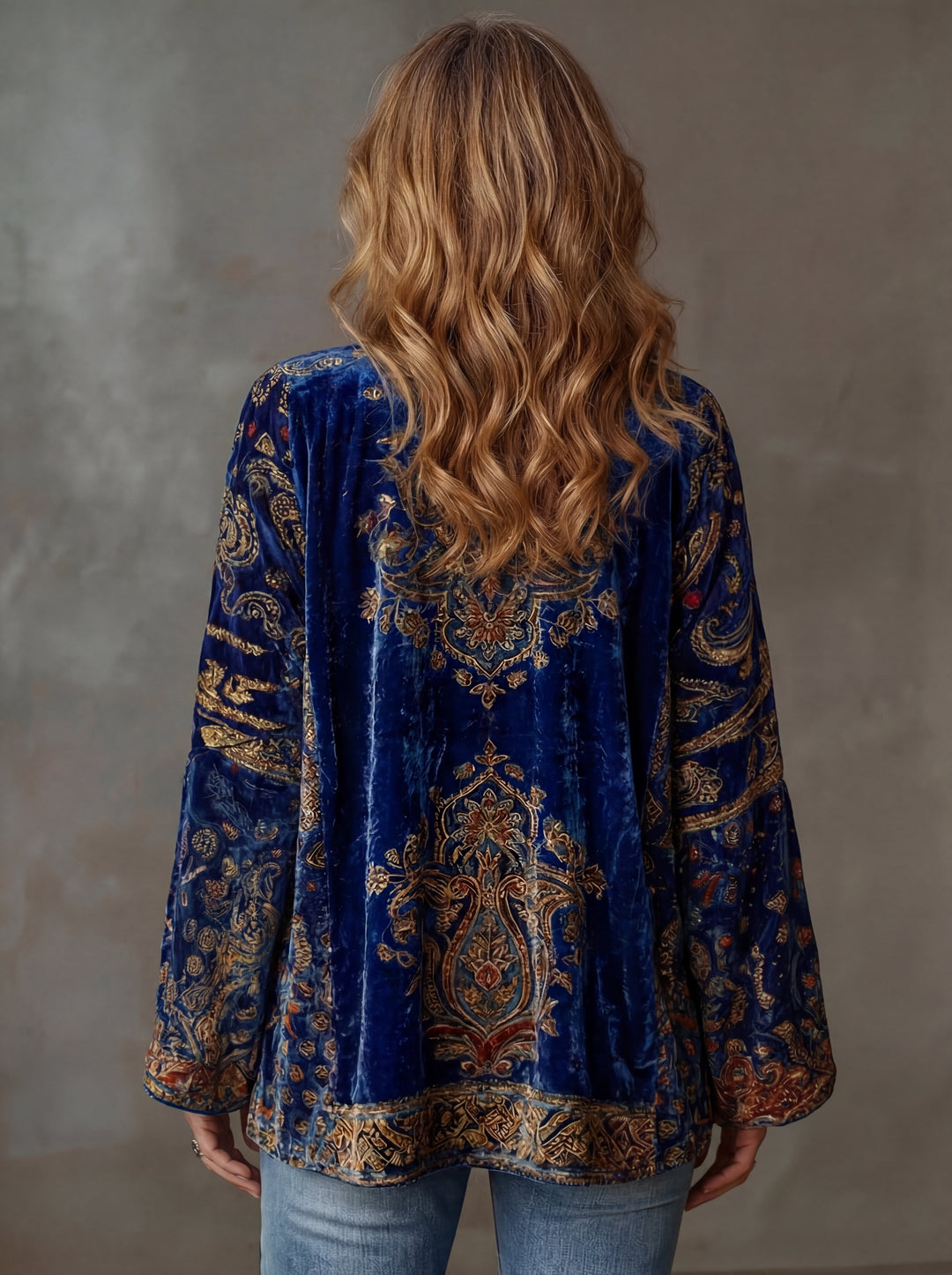 Celeste | Women's Boho Kimono Jacket with Flowing Sleeves