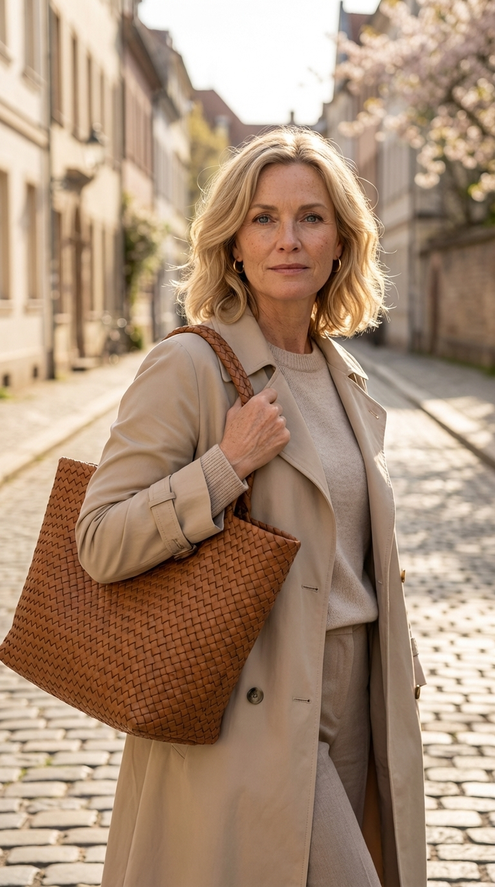 Women's Handcrafted Leather Tote