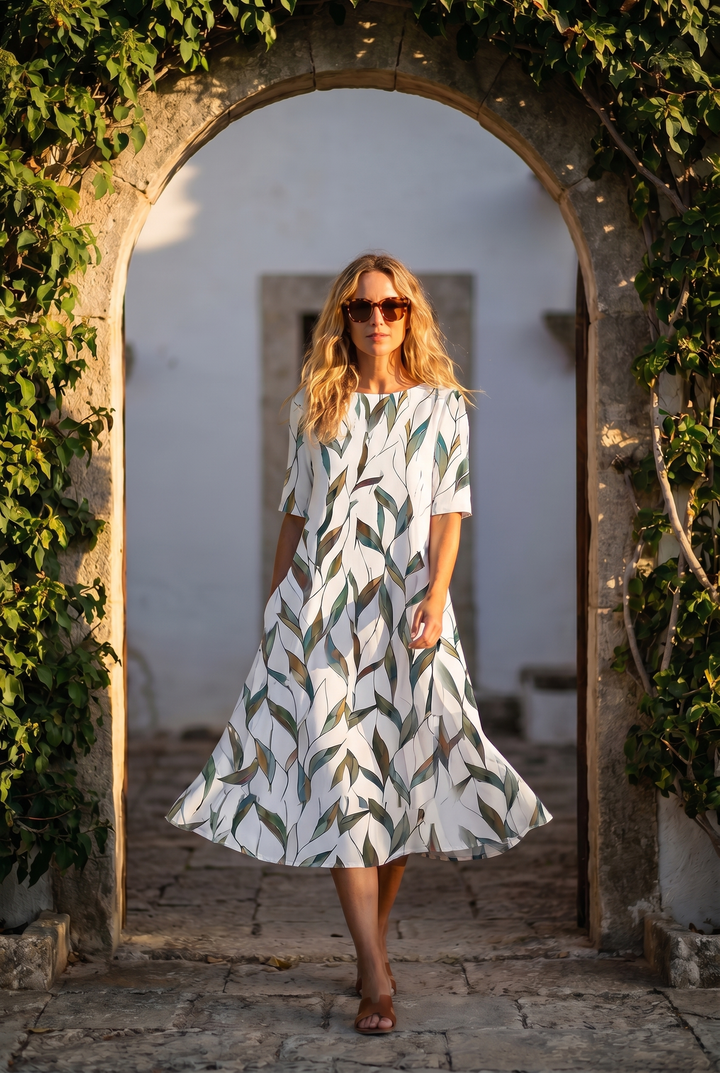 Donnie | Coastal Bloom Dress