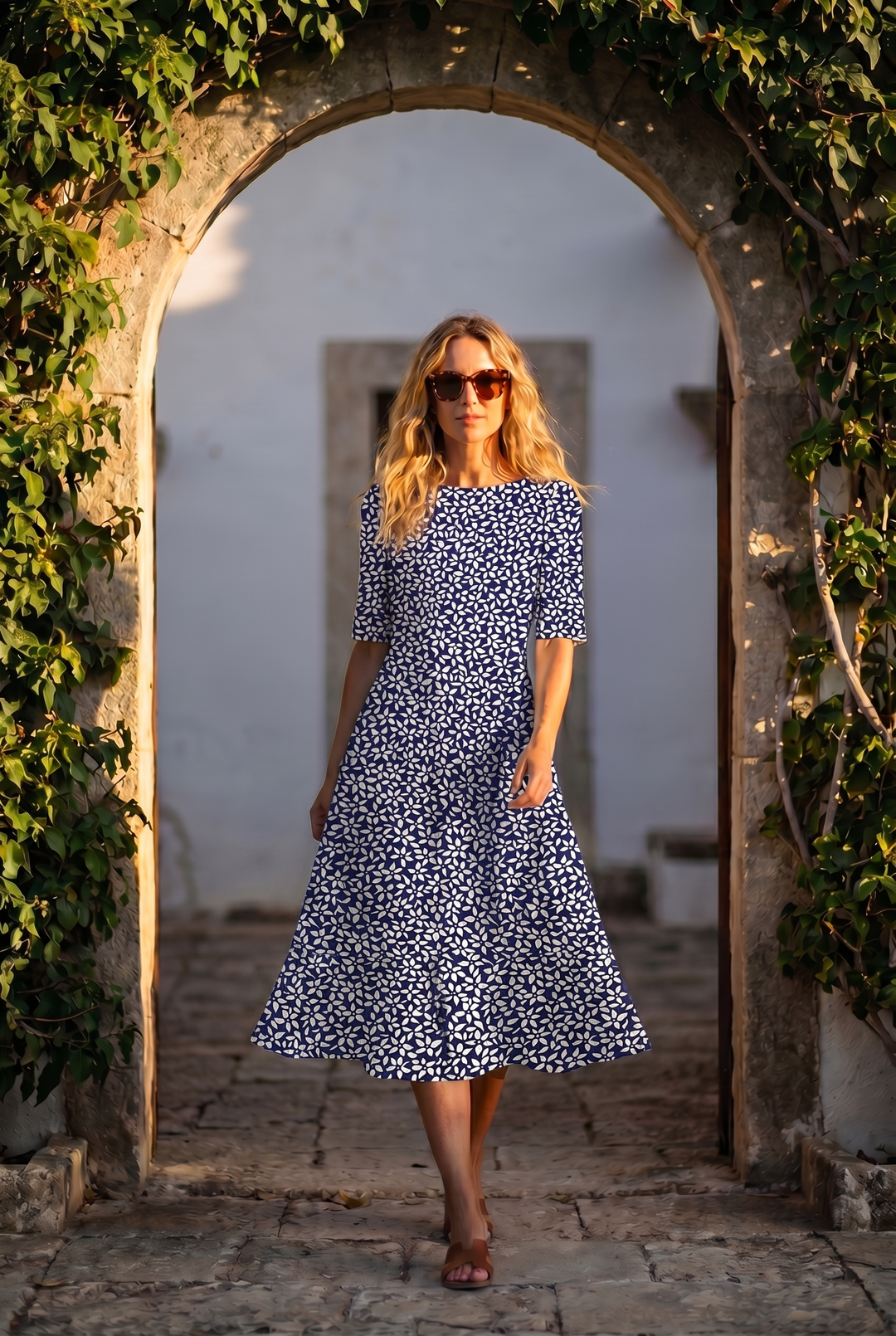 Donnie | Coastal Bloom Dress