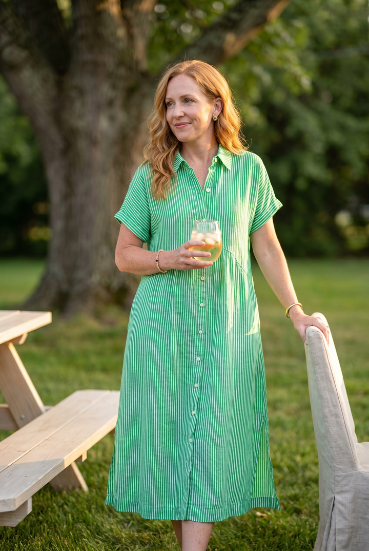 Ella - URBAN STRIPES COMFORT DRESS