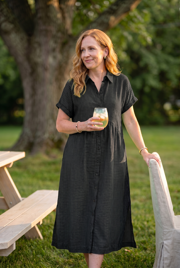 Ella - URBAN STRIPES COMFORT DRESS