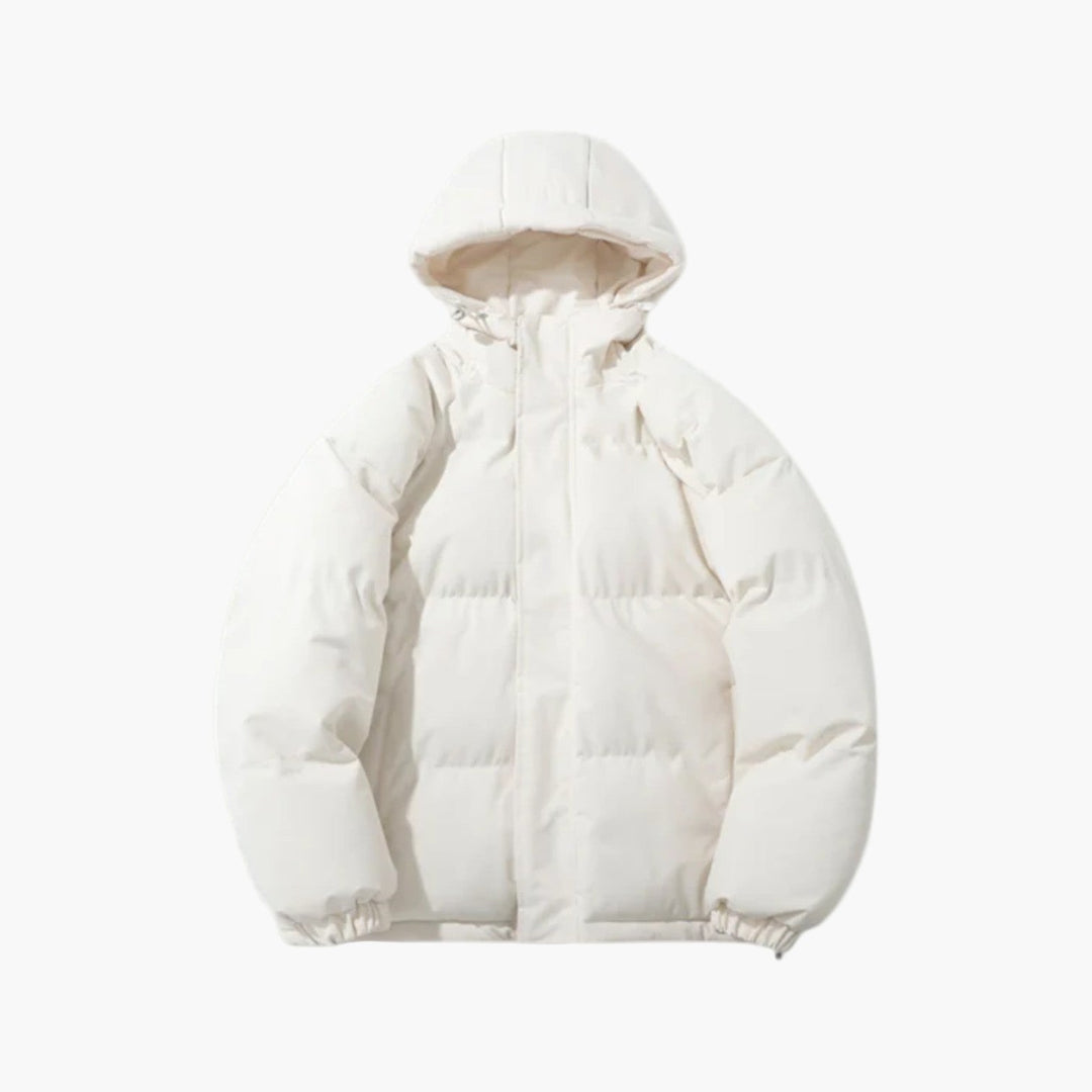 Cory | Men’s Quilted Winter Zip-Up Hooded Jacket