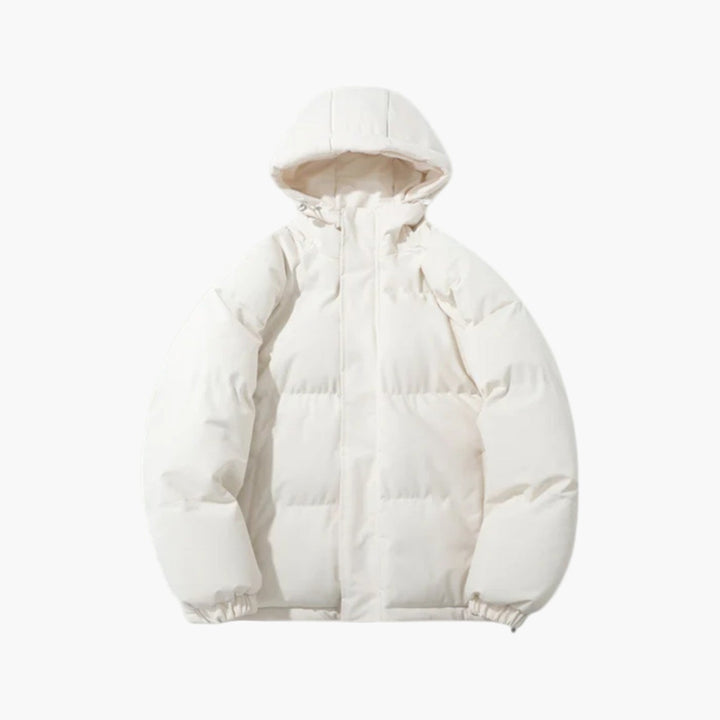 Cory | Men’s Quilted Winter Zip-Up Hooded Jacket
