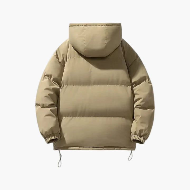 Cory | Men’s Quilted Winter Zip-Up Hooded Jacket