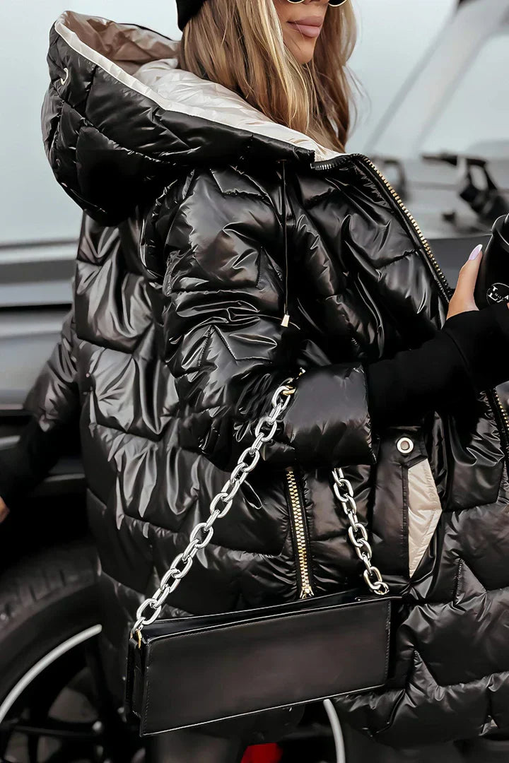 Jacqueline | Hooded coat for women