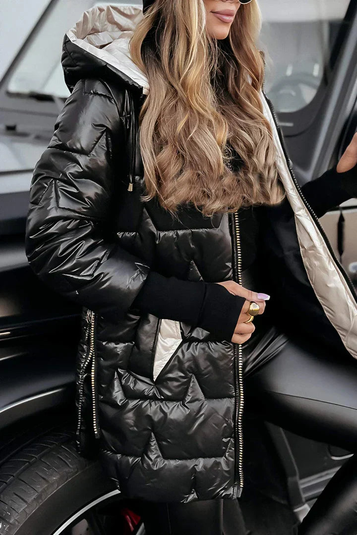 Jacqueline | Hooded coat for women