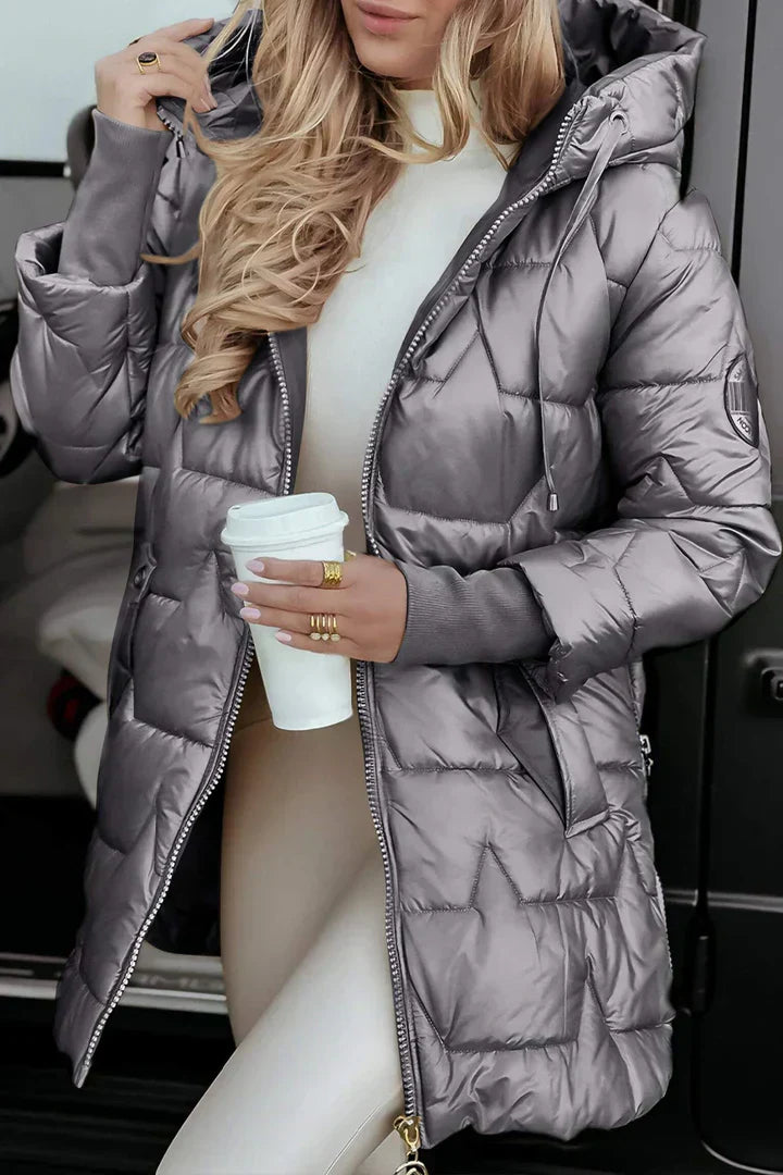 Jacqueline | Hooded coat for women