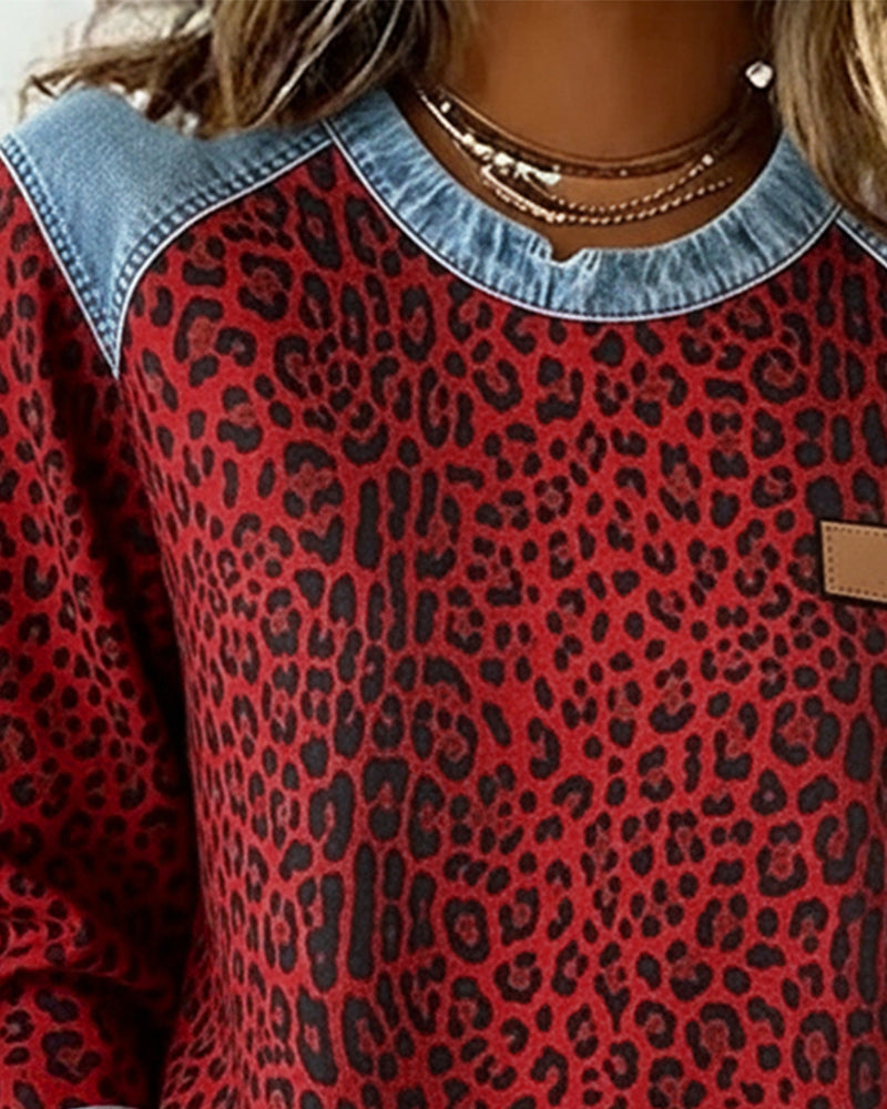 Women’s Fleece Sweatshirt Winter Cotton Blend Casual Pullover